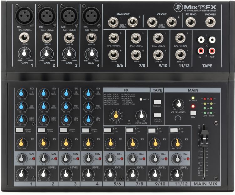 MACKIE MIX12FX product photo